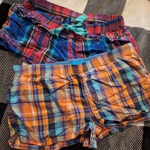 Pajama shorts bundle size Medium